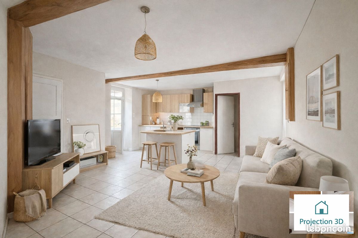 Maison 3 pièces 65 m² · à Argentonnay · 65 m² · 49 500 €