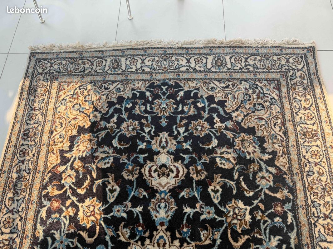 Tapis orient type Nain fait main (image 6)