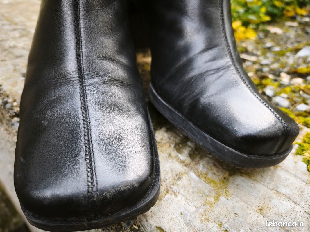 Bottes vintage mi mollet p41 (image 16)