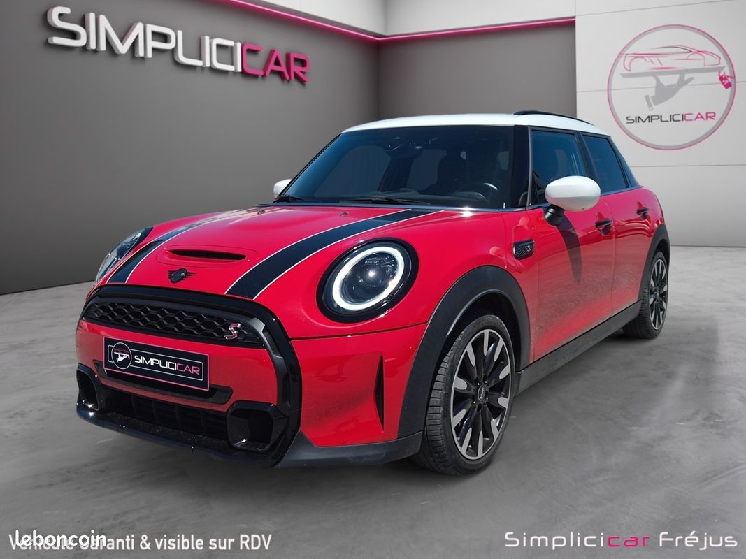 MINI MINI COOPER S 178 PREMIUM BA PH3 178Ch Carplay cameras de recul Garantie 12 mois (image 3)