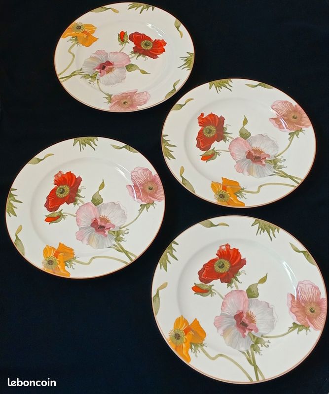 4 assiettes Fifth 22 mod. Claremont ∅ 30,9 PAS D'ENVOI (image 1)