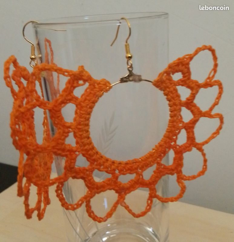 Boucles d'oreilles fait main (image 6)