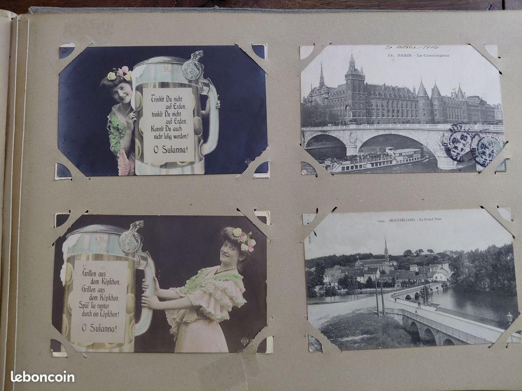 Album de 280 cartes postales anciennes (image 8)