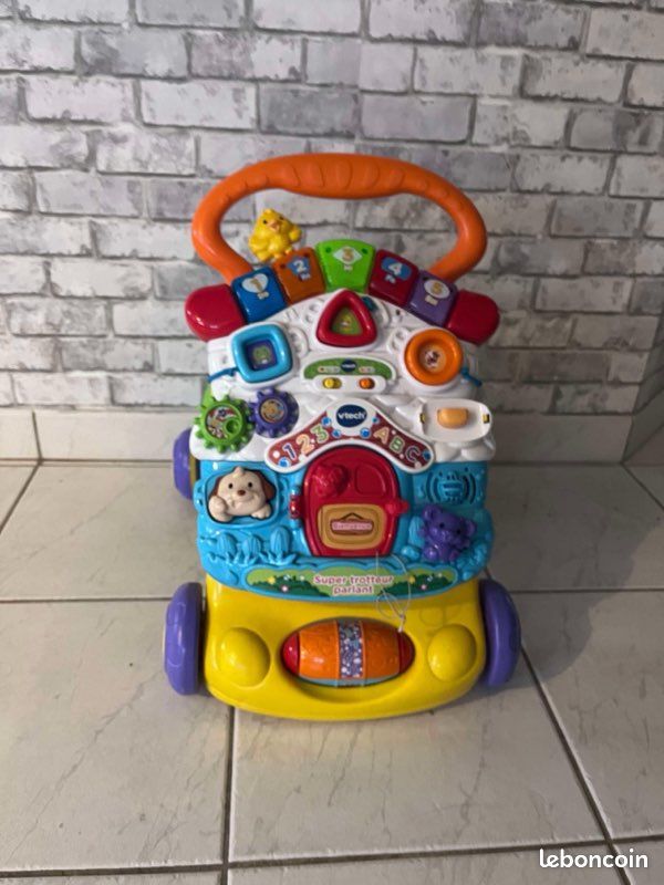 Jouet Trotteur Vtech Pas Cher Vtech Super Trotteur Trotteur
