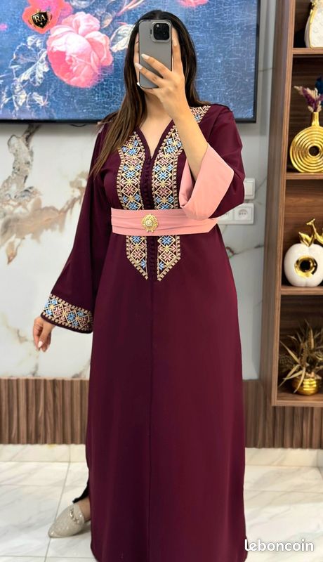 Caftan neuf avec ceinture (image 6)