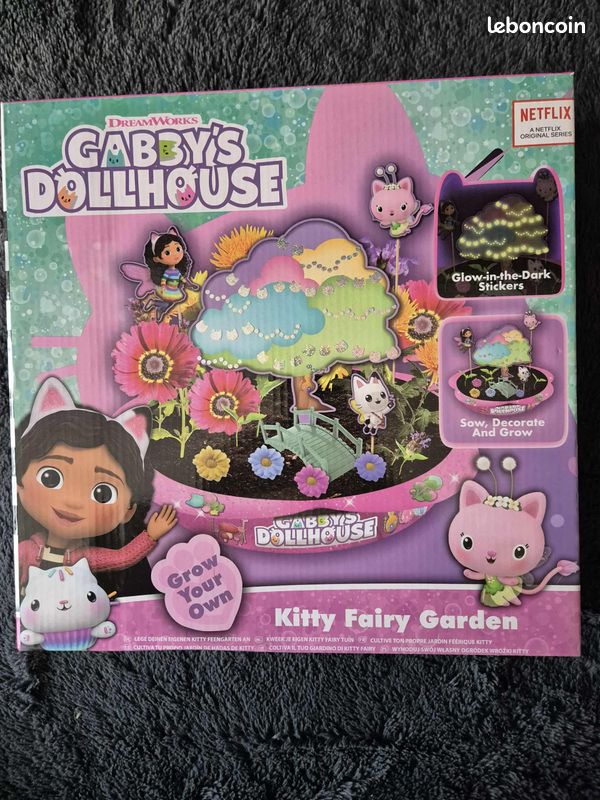 Gabby's Dollhouse - Kitty Fairy Garden - Kit de loisirs créatifs (image 1)