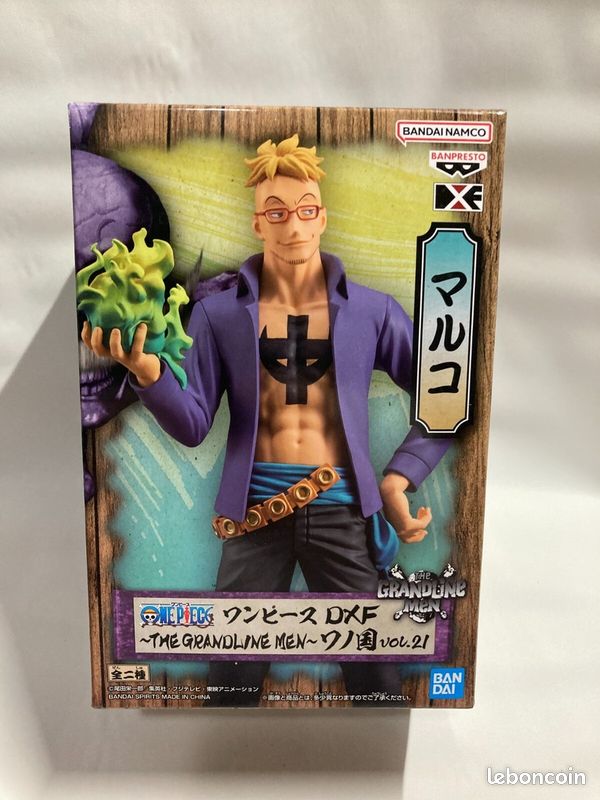Figurine One Piece Dxf Grandline Men Wanokuni Vol.21 Marco (image 1)