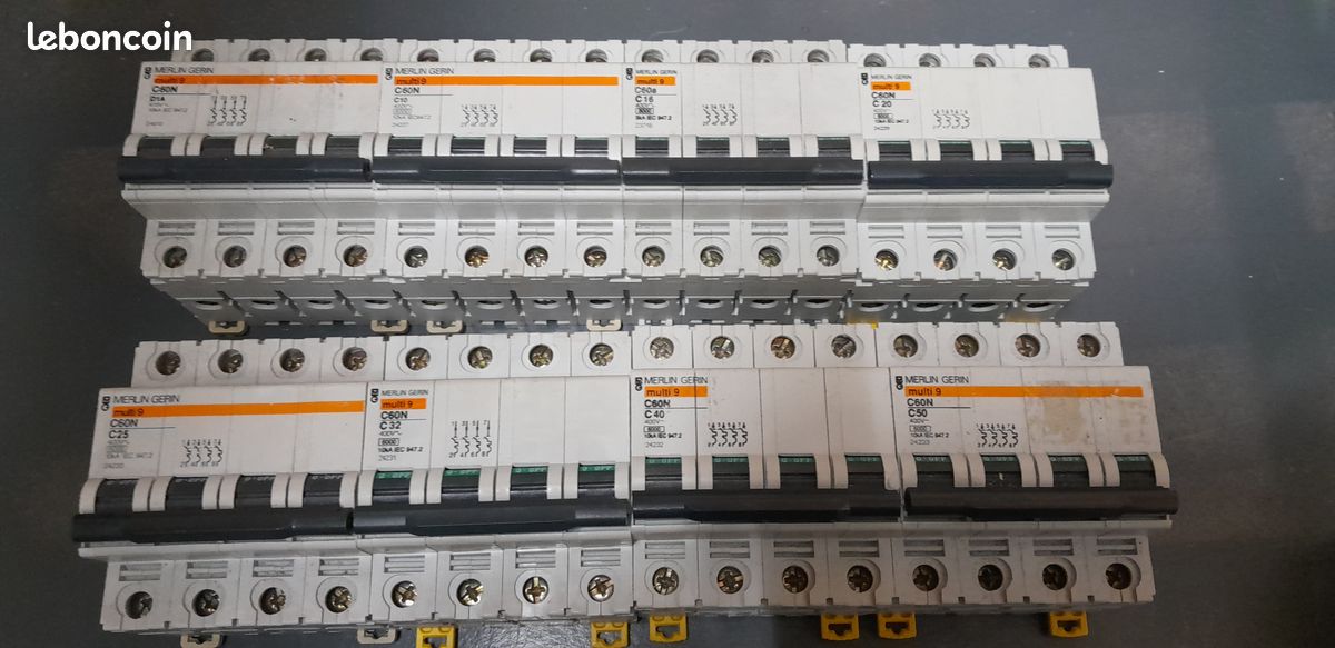 Disjoncteur Zinsco GTE Sylvania 50 Amp 2 Pôles 120/240V - Occasion Bon état