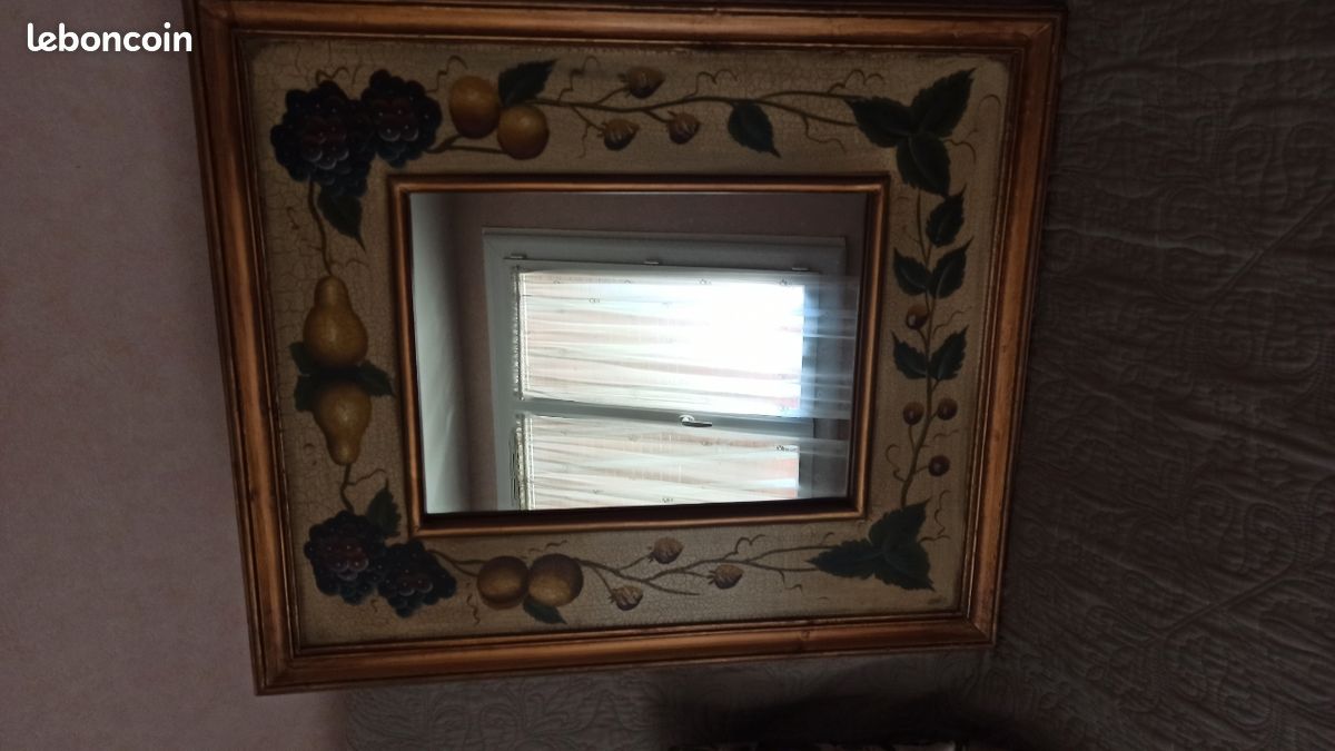 Miroir ancien vintage (image 2)