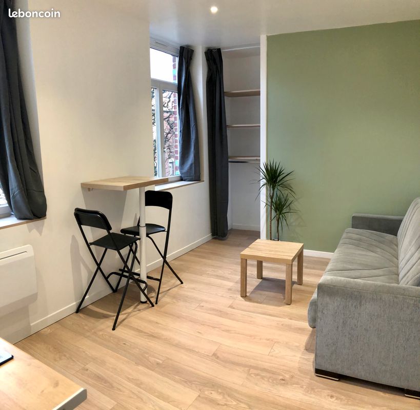 Appartement 1 pièce 18 m² · à Tourcoing · 18 m² · 490 €