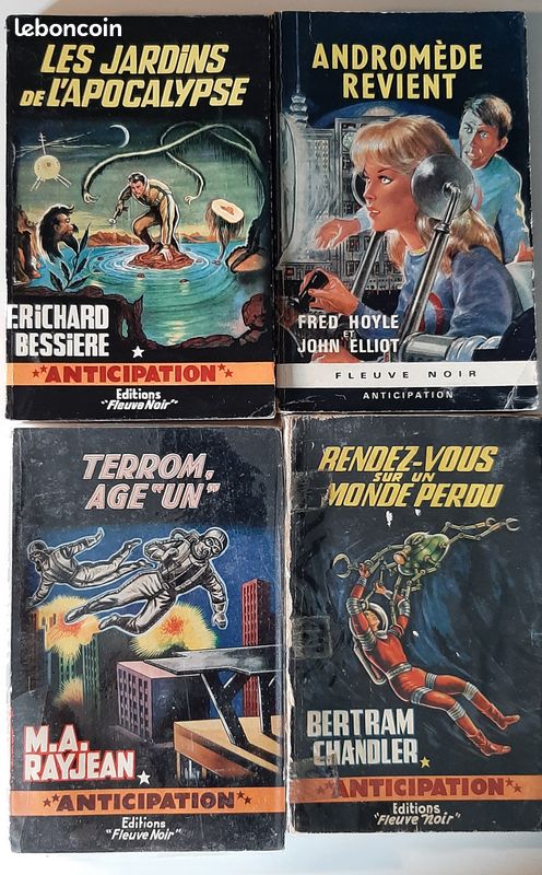 4 anciens Livres SF Fleuve Noir (image 1)