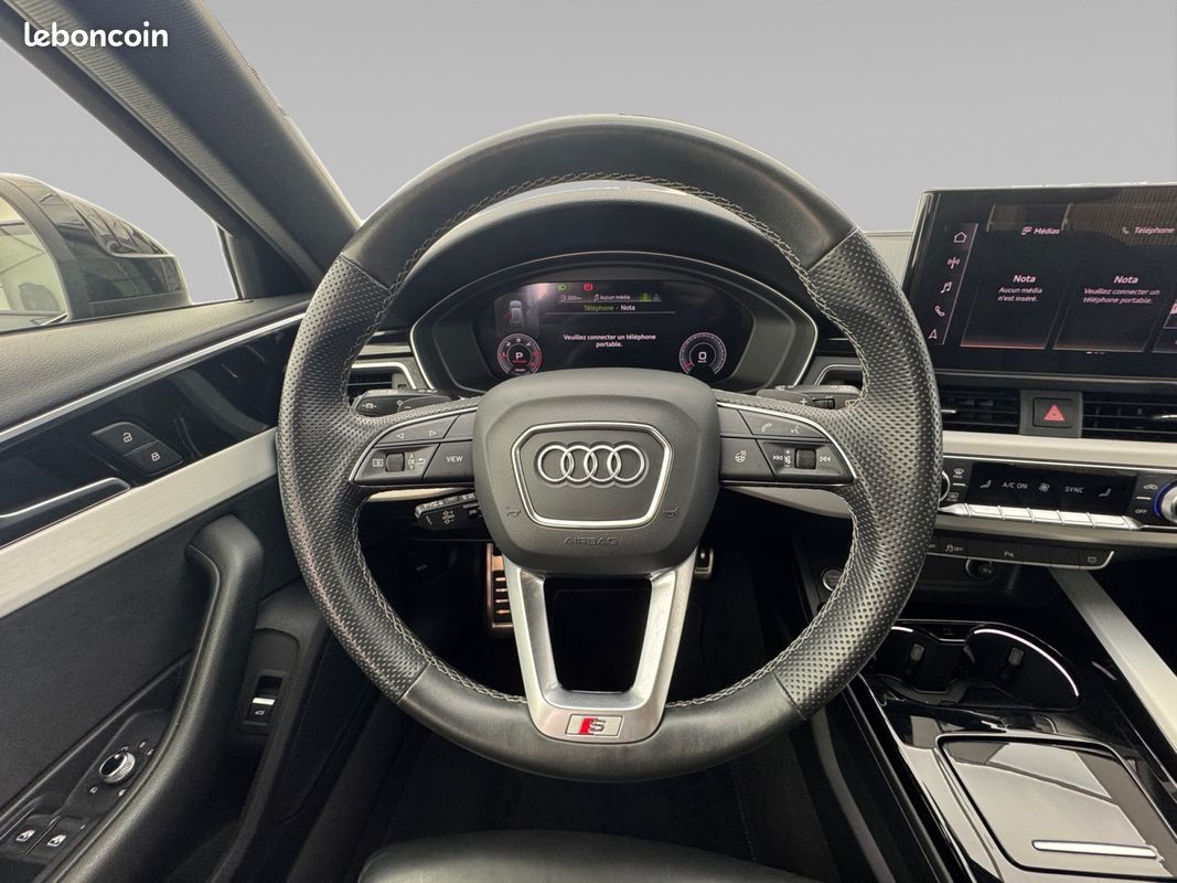 AUDI A4 Avant 40 TDI 204 S tronic 7 S line + Matrix LED + Pack Noir + Sieges electr. Massants + Pack Assit route (image 10)