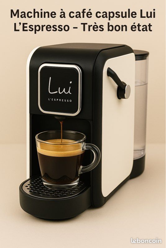 Machine à café capsule “lui l'Espresso” Électroménager