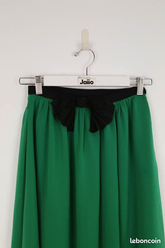 Jupe Claudie Pierlot - Taille 2 - Marron - 96% Coton - Très Bon état