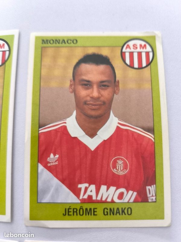 Carte Postale AS Monaco Saison 1993-1994 GRIMANDI - Photo Foot Vintage