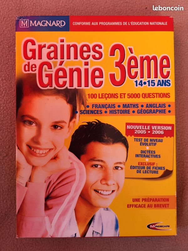 Graines de génie 3ème sur PC (image 2)