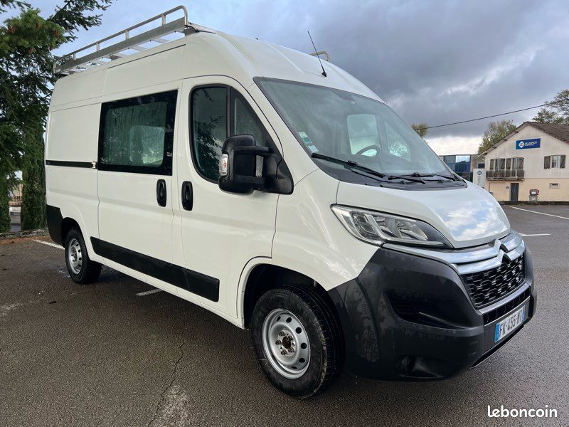 🚛 citroen jumper l2h2 2.0 130chv tva recup❗️confort/clim/galerie toit/garanti suivi✅ (image 3)