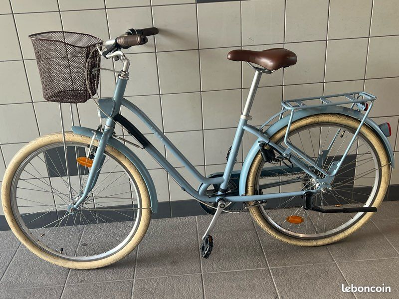 RÉVISÉ Elops 520 taille XS vélo type hollandais Vélos