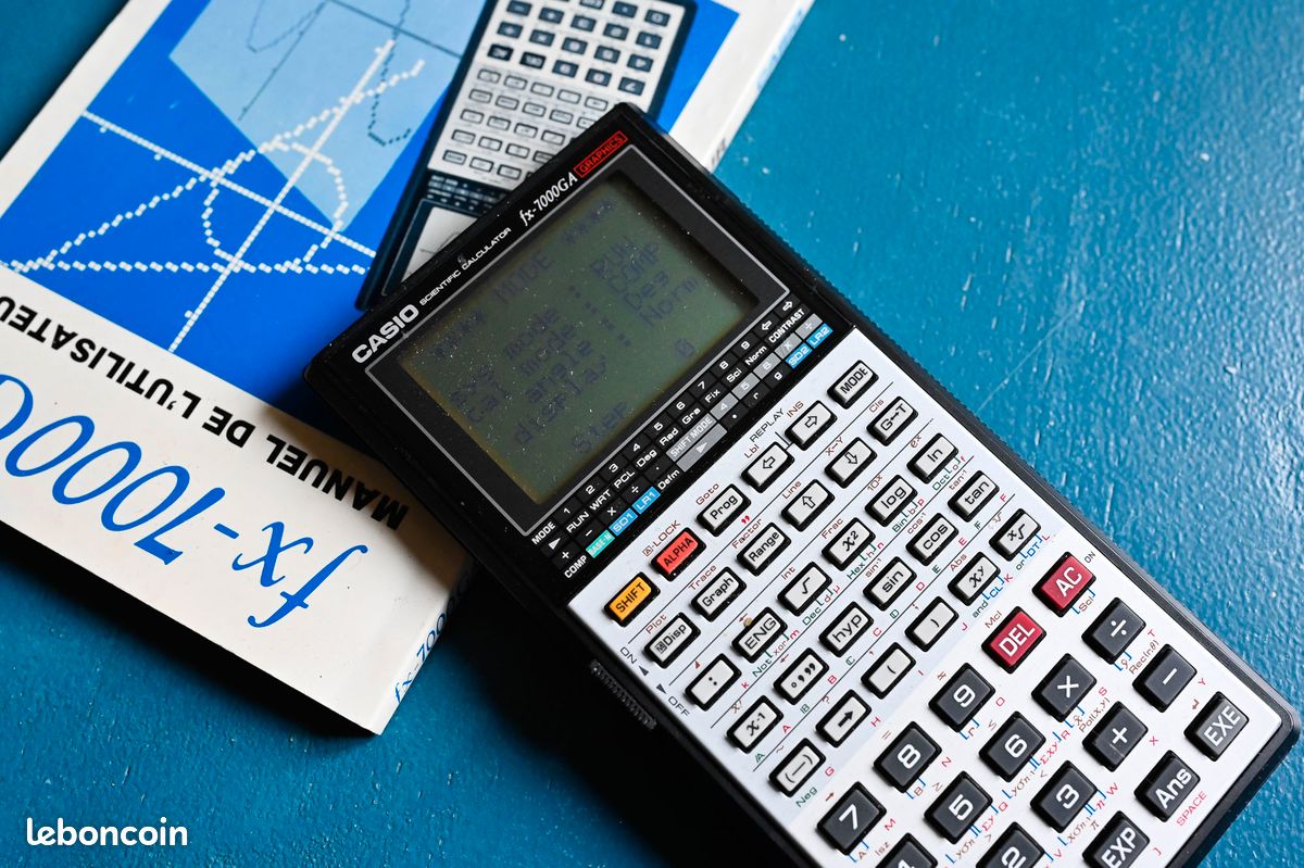 Calculatrice Casio FX-92 collège 2D+ avec mode d'emploi - Papeterie & Fournitures scolaires