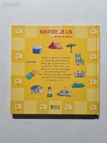 [Livre] Une disparition au camping - Bon état (image 2)