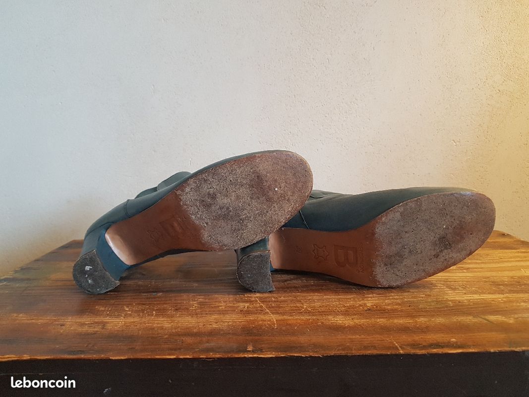 Bottines bleues Bensimon (image 5)