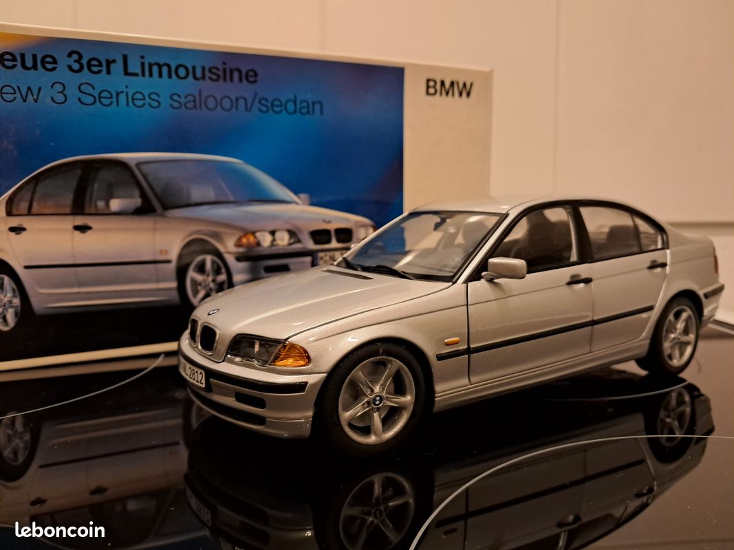UT Models BMW 328 I E46 1998 - Miniature 1/18 Rouge Métal - Occasion état Neuf Boîte