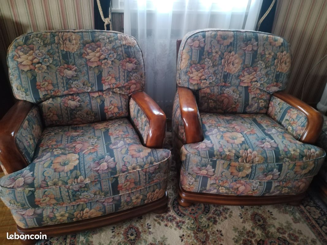 Canapé + 2 fauteuils (image 4)
