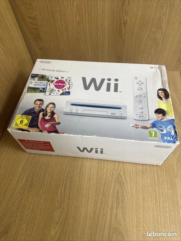 Console Wii - Nintendo - Boite Vide Ref 339 (image 1)