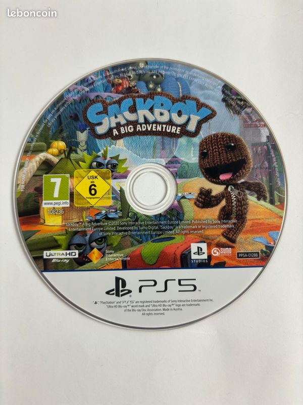 Sackboy A Big Adventure - Jeu Playstation 5 #A9453 (image 4)