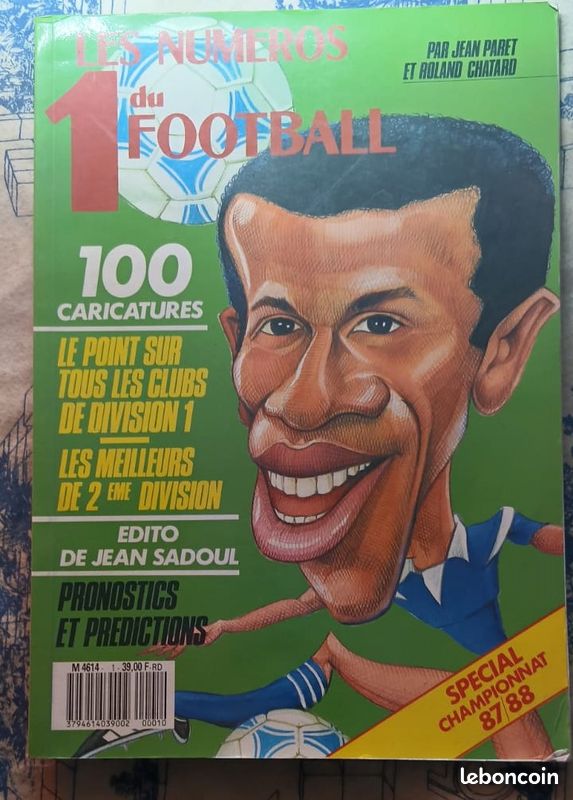 ⚽ les numéros 1 du football - édition spéciale championnat 1987/1988 ⚽ (image 1)