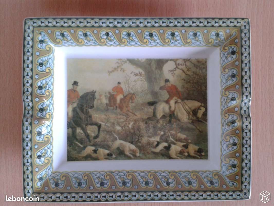 2 cendriers ou vide-poches en porcelaine (image 2)