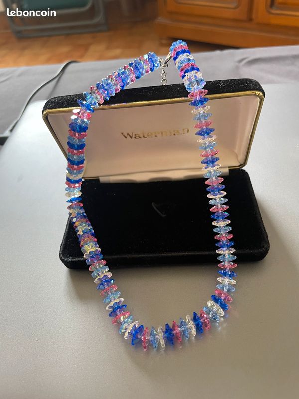 Très beau collier artisanale en cristal (image 4)