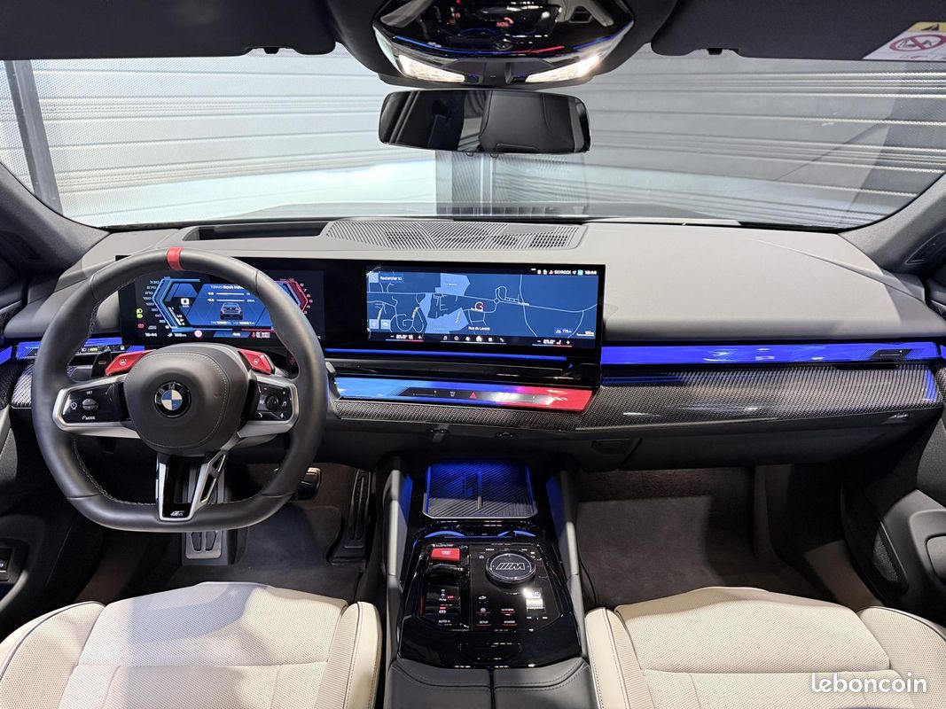 BMW M5 Touring 4.4 V8 727Ch BVA8 G99 PHEV, OPTIONS ++++, 13 900Km, IMMAT FR, GARANTIE 12/2027.. (image 7)