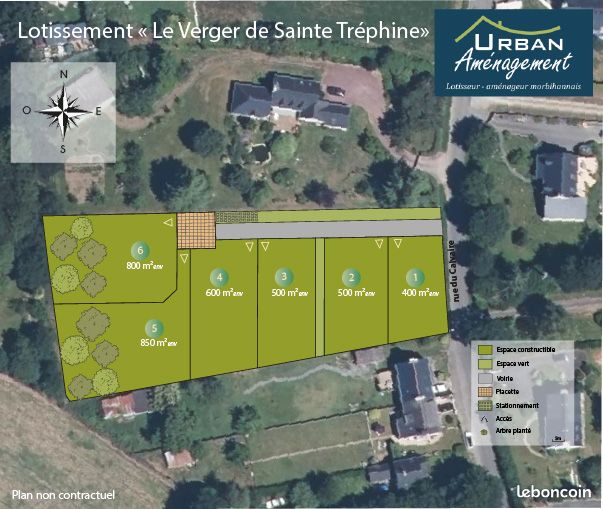 Grand Terrain Viabilisé 859 m² (image 4)