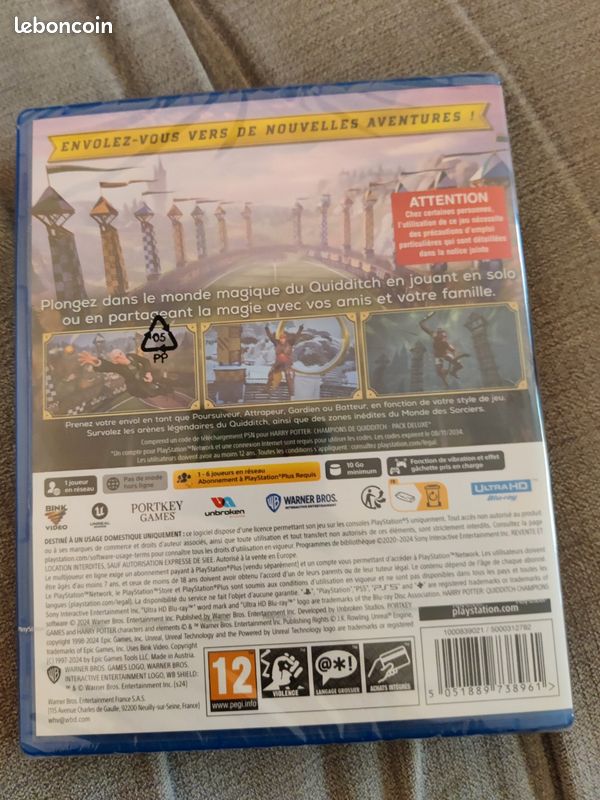 Harry potter quidditch ps5 (sous blister) (image 2)