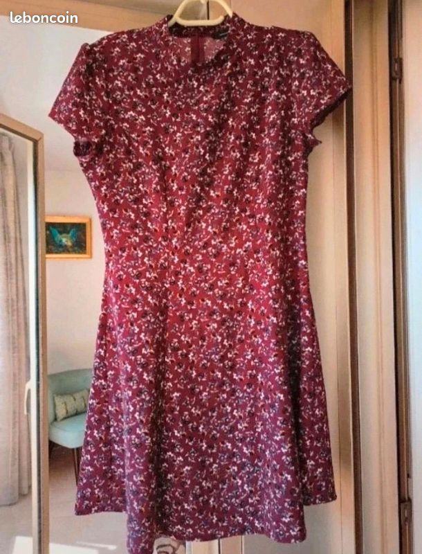 Robe bordeaux Atmosphère (image 3)