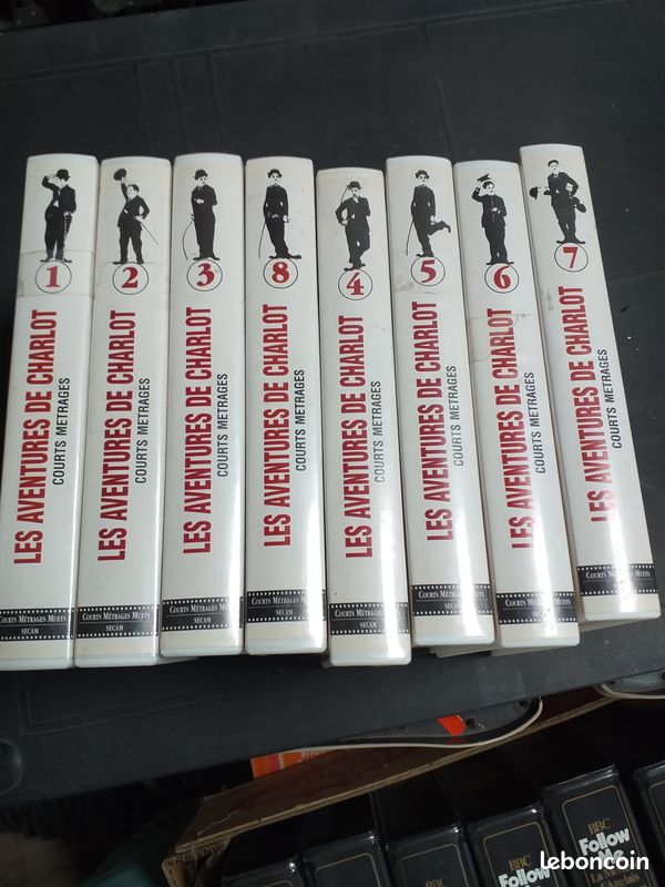 Cassettes CHARLOT (8 films) (image 3)