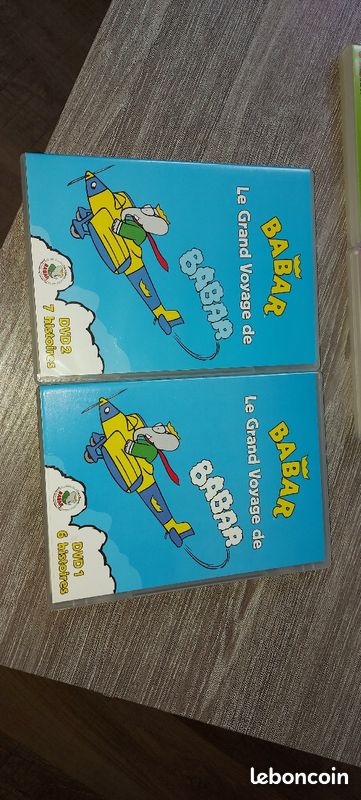 Ensemble 2 lots DVD Babar (image 2)