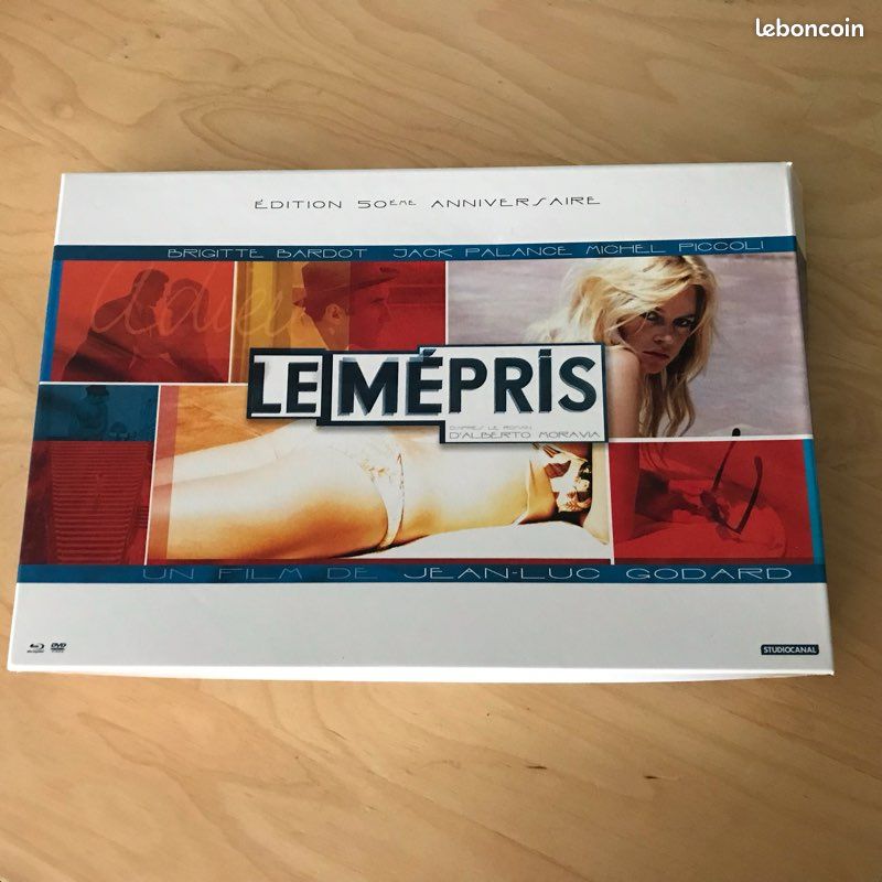 Le mépris Coffret Blu-Ray + DVD Edition du 50ème Anniversaire (image 1)
