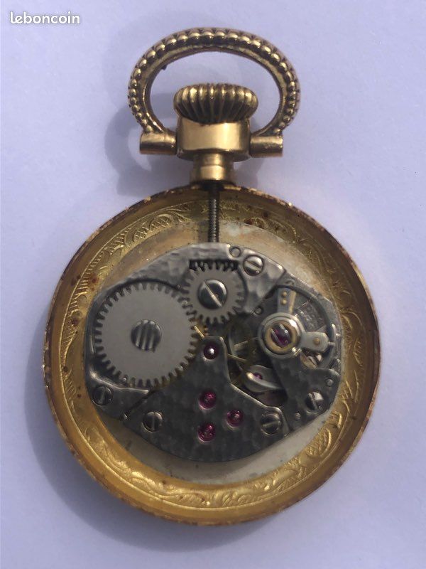 Montre à Gousset En Or 18 Carats – Poids 20,60 G, Magnifique Pièce Vintage