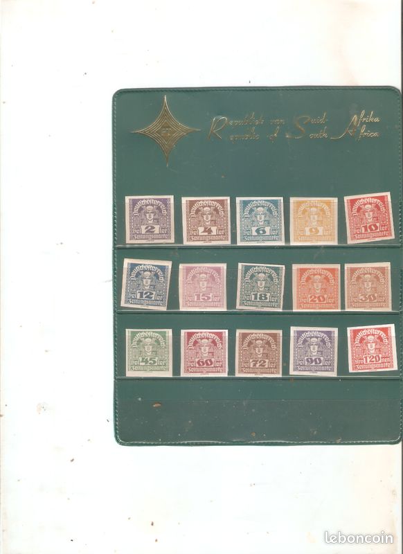 Autriche timbres de collection commémoratifs