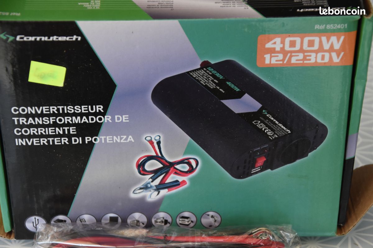 CONVERTISSEUR INVERTER 12V/220V 400Watts (image 1)
