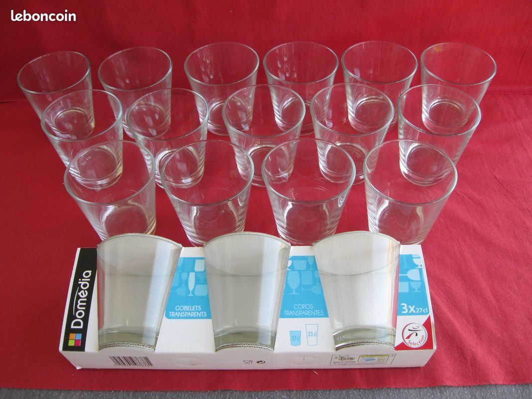 18 Verres/Gobelets 27cl Neuf (image 4)