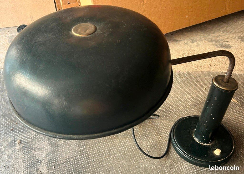 Lampe de bureau des années 1940-1950 - Design moderniste français (image 6)