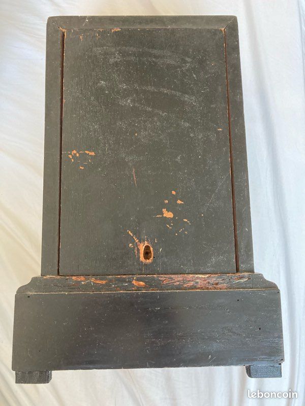 Pendule borne à fil en palissandre marqueté époque Restauration - Louis-Philippe 1830 (image 8)