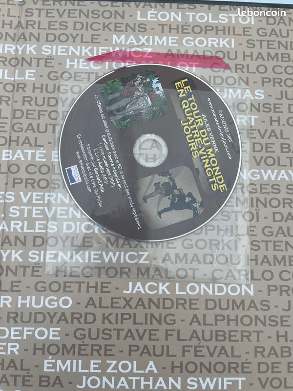 BD "Le tour du monde en 80 jours" avec CD (image 3)