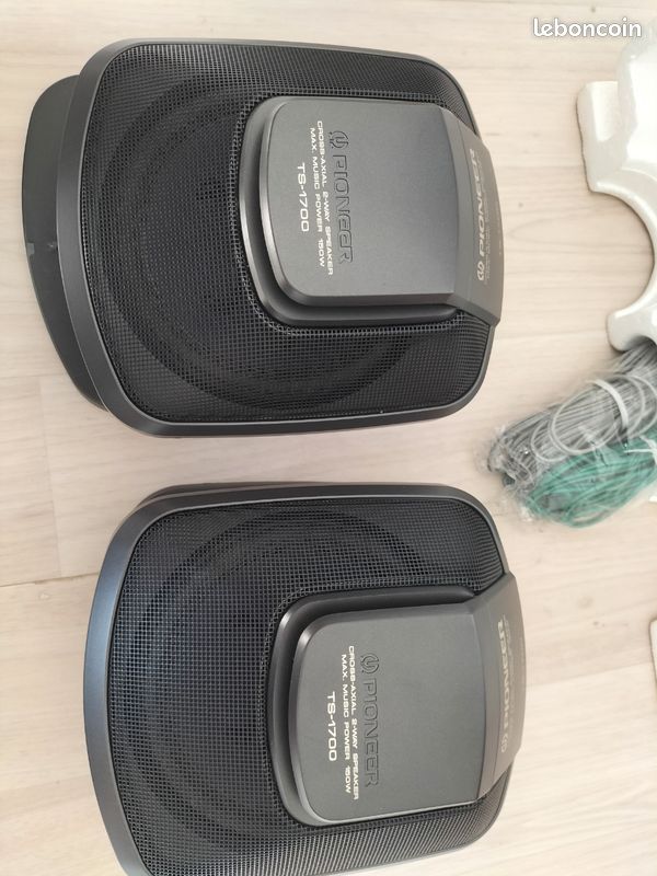 Pioneer TS-1700 - Calle Rehausses Vintage 1 Pièce - état Correct