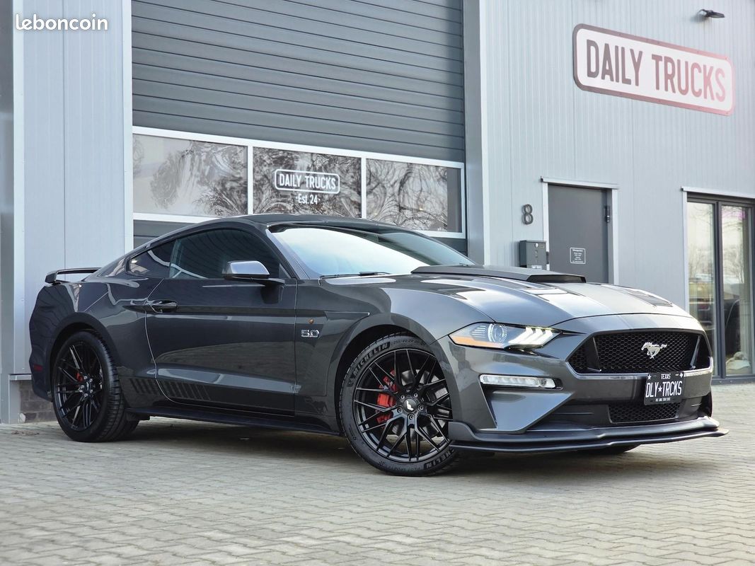 FORD Mustang GT 5.0 V8 466 ch – BVA – Brembo – Caméra – Jantes 20” (image 2)