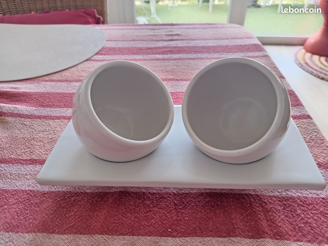 Service apéritif en céramique blanche – Ensemble complet (image 5)