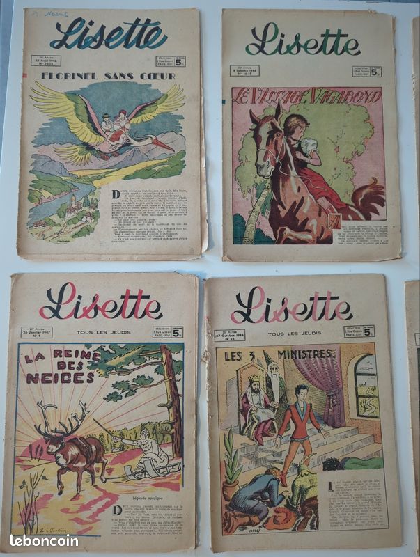 Lot de magazine Lisette (image 1)